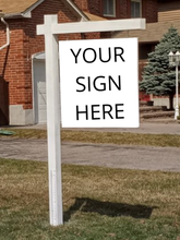 Load image into Gallery viewer, Post Installation - Standard Post - White or Black - 78" (H) x 42" (L)