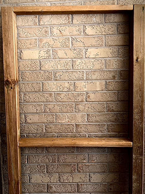 Post Installation - Framed Post - Natural - 78